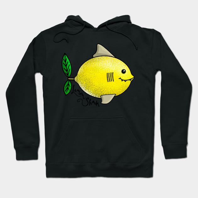 Lemon Shark Hoodie by thecurlyredhead